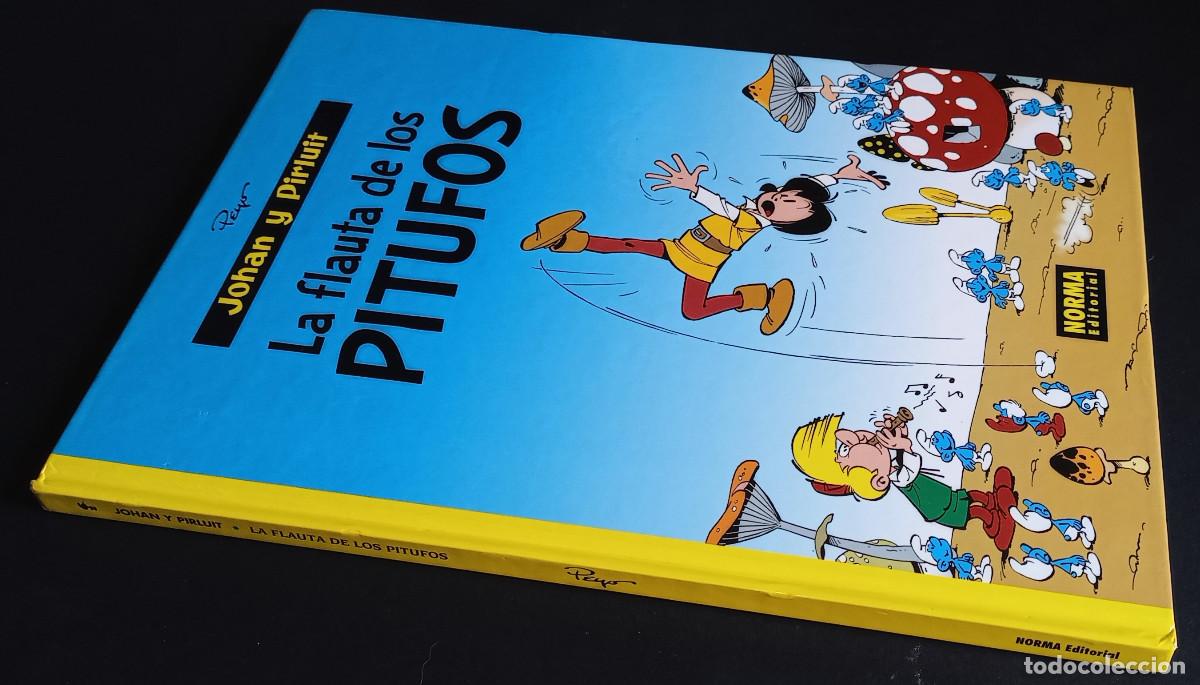 C&oacute;mics: JOHAN Y PIRLUIT, LA FLAUTA DE LOS PITUFOS - PEYO - NORMA, 1999 - Foto 4