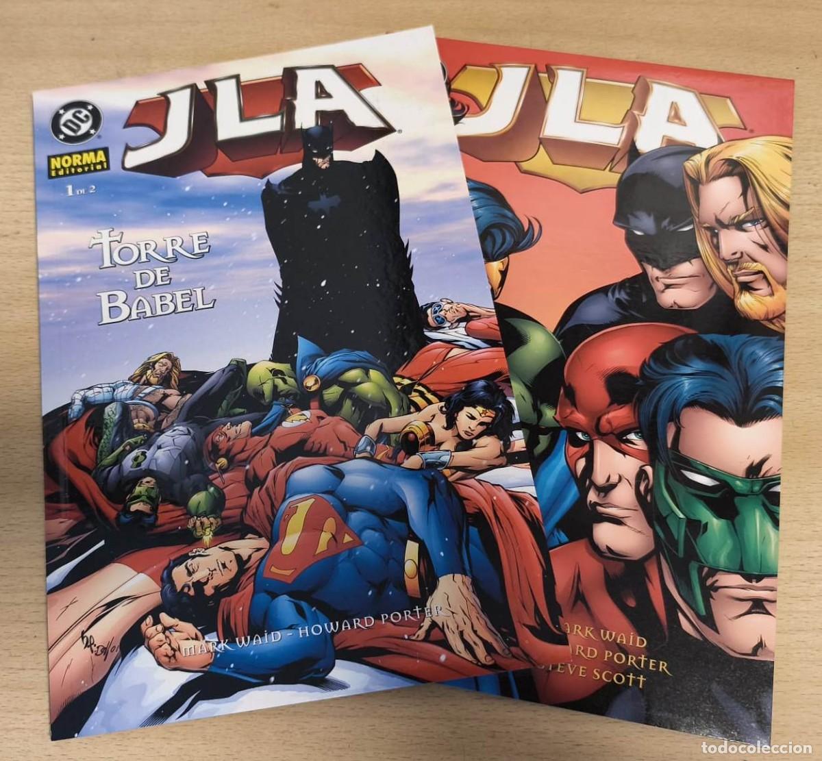 C&oacute;mics: JLA. TORRE DE BABEL - NORMA EDITORIAL / COLECCI&Oacute;N COMPLETA (2 N&Uacute;MEROS) - Foto 1