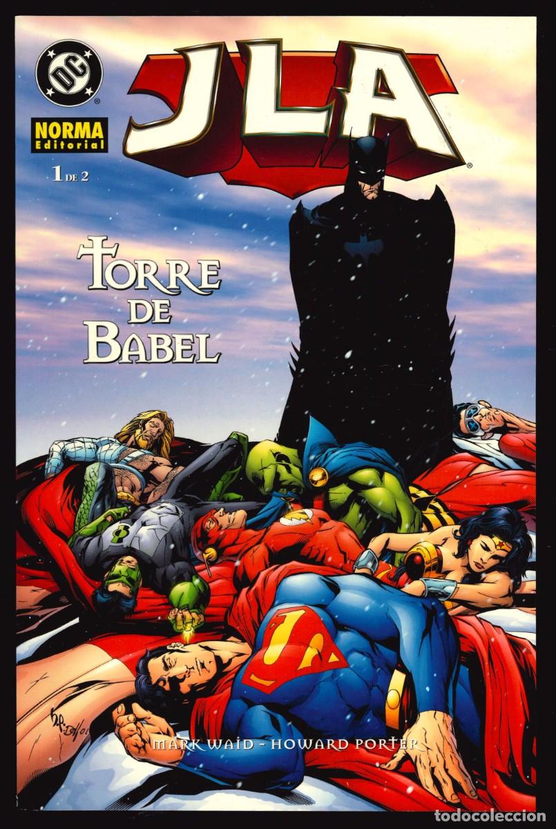C&oacute;mics: JLA. TORRE DE BABEL - NORMA EDITORIAL / COLECCI&Oacute;N COMPLETA (2 N&Uacute;MEROS) - Foto 2