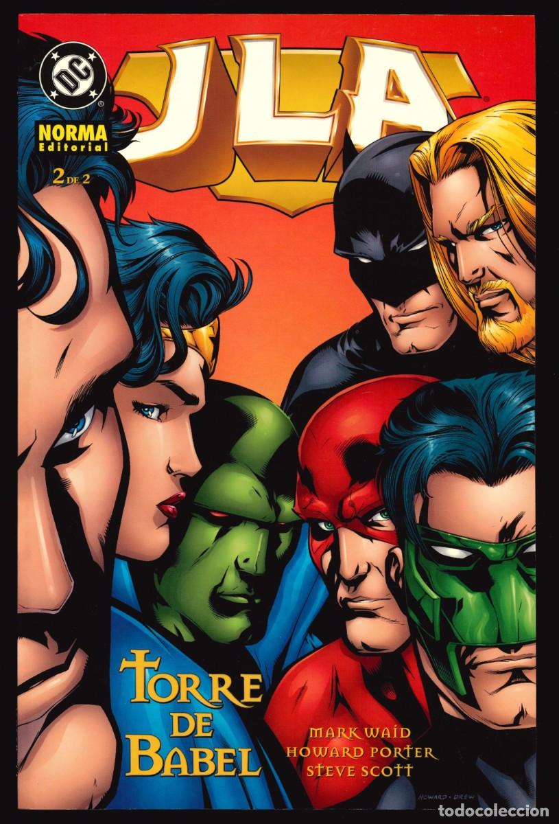 C&oacute;mics: JLA. TORRE DE BABEL - NORMA EDITORIAL / COLECCI&Oacute;N COMPLETA (2 N&Uacute;MEROS) - Foto 3