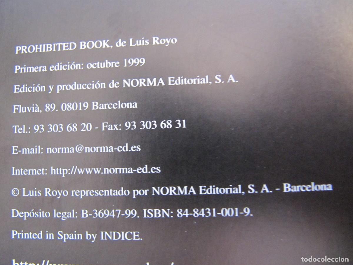C&oacute;mics: LUIS ROYO &ndash; PROHIBITED &ndash; COFRE + 3 POSTALES DE REGALO - Foto 5