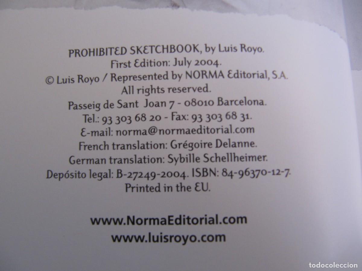 C&oacute;mics: LUIS ROYO &ndash; PROHIBITED &ndash; COFRE + 3 POSTALES DE REGALO - Foto 17