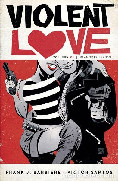 C&oacute;mics: VIOLENT LOVE VICTOR SANTOS COMPLETA 2 TOMOS NORMA EDITORIAL - Foto 1