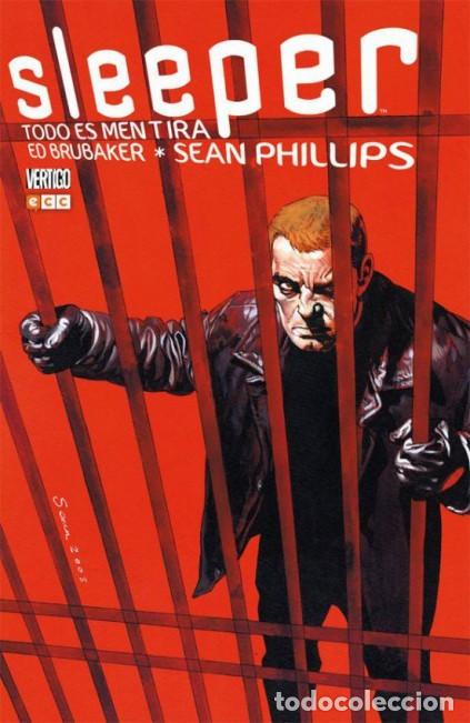C&oacute;mics: SLEEPER TODO ES MENTIRA ED BRUBAKER PANINI - Foto 1
