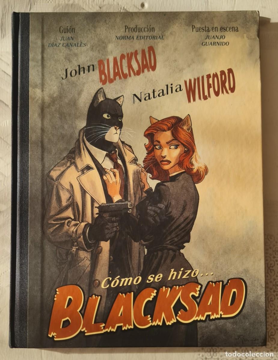 C&oacute;mics: BLACKSAD. COMO SE HIZO BLACKSAD. Tomo extra. Norma Editorial 2008. - Foto 1