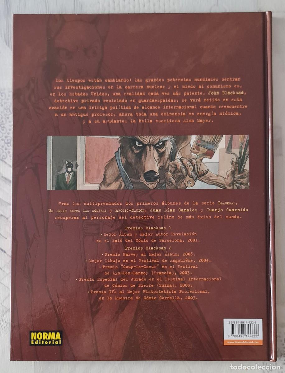 C&oacute;mics: BLACKSAD n&ordm; 3 de 7 ALMA ROJA. Norma Editorial 2005. - Foto 2