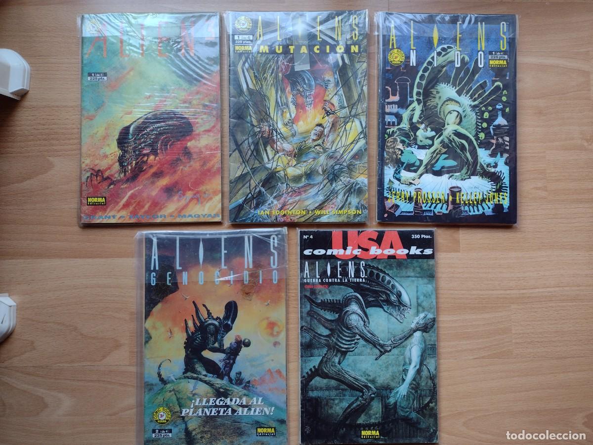 C&oacute;mics: 5 miniseries de comics de Norma de Aliens completas menos una - Foto 1