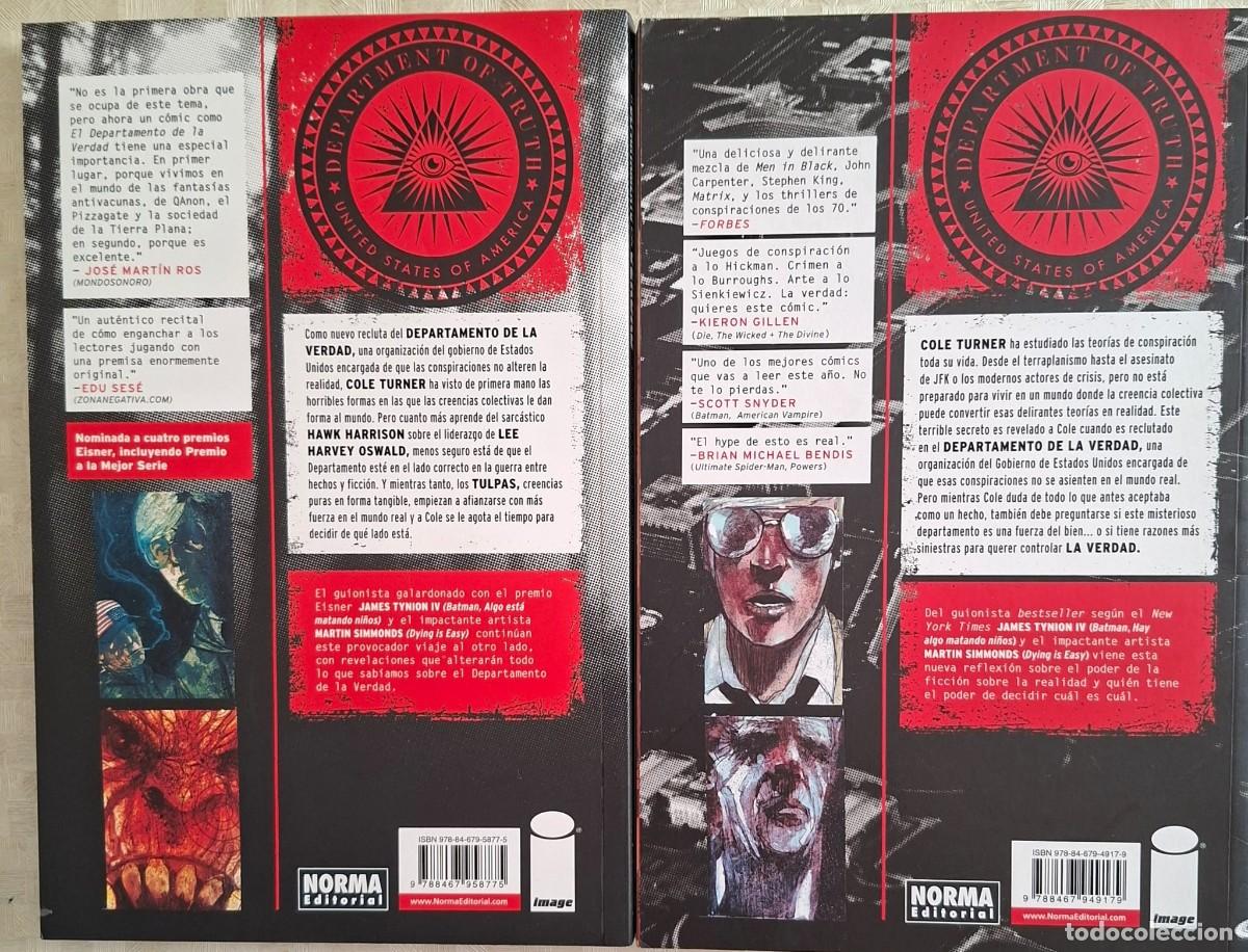 C&oacute;mics: EL DEPARTAMENTO DE LA VERDAD. N&uacute;meros 1 y 2 - Foto 2