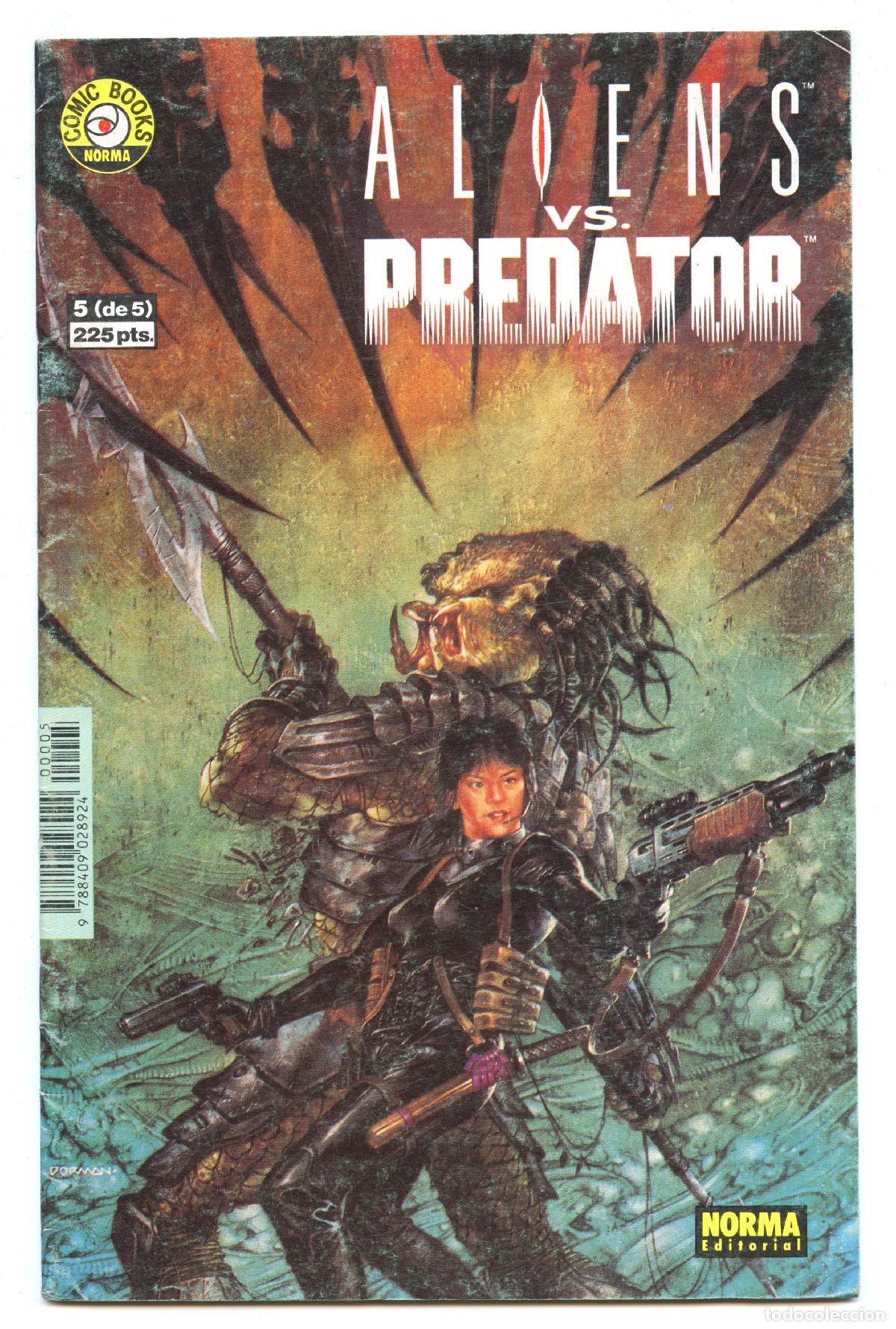 C&oacute;mics: ALIENS VS PREDATOR 5/5 (1992) - Foto 1