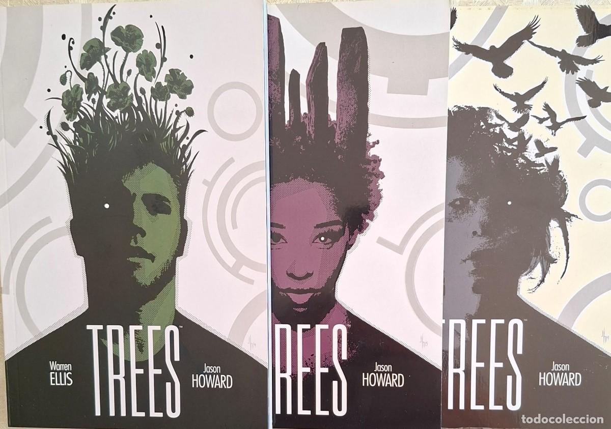 C&oacute;mics: TREES de W. Ellis y J. Howard. N&uacute;meros 1,2 y 3 - Foto 1