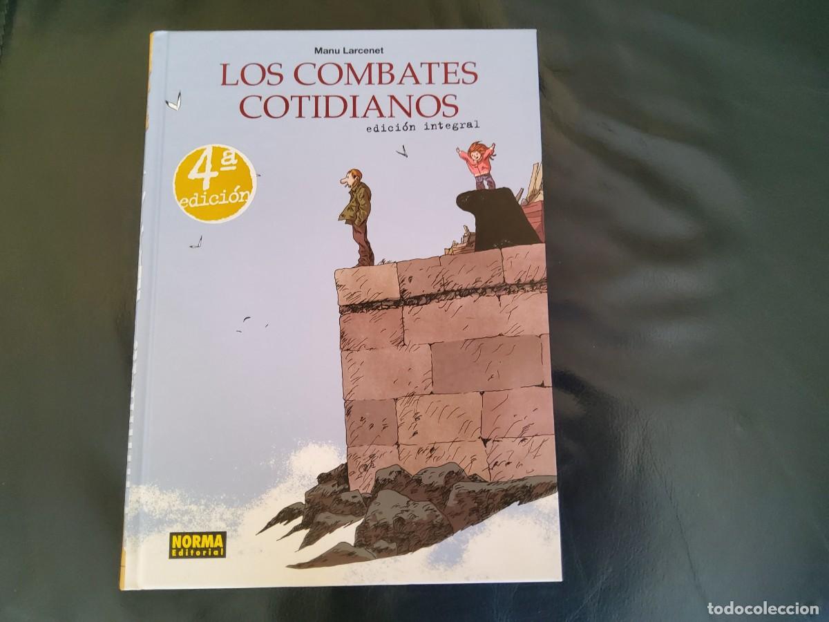 C&oacute;mics: LOS COMBATES COTIDIANOS. INTEGRAL EN CARTON&Eacute;. NORMA EDITORIAL. - Foto 1