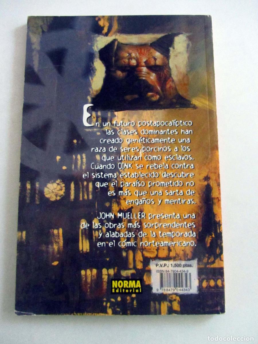 C&oacute;mics: OINK El carnicero del cielo. John Muller. Norma 1997 - Foto 2