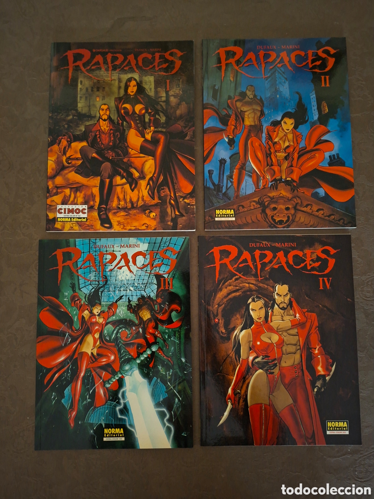 C&oacute;mics: RAPACES (Completa, 4 Vol&uacute;menes) - Foto 1