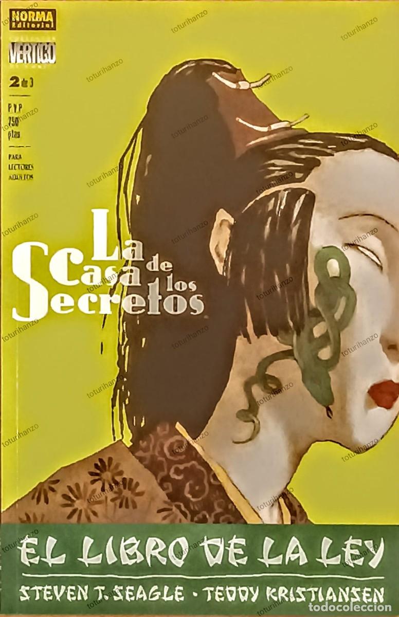 C&oacute;mics: La Casa de los Secretos: El Libro de la Ley n&ordm;2 (Vertigo) - Norma - Foto 1