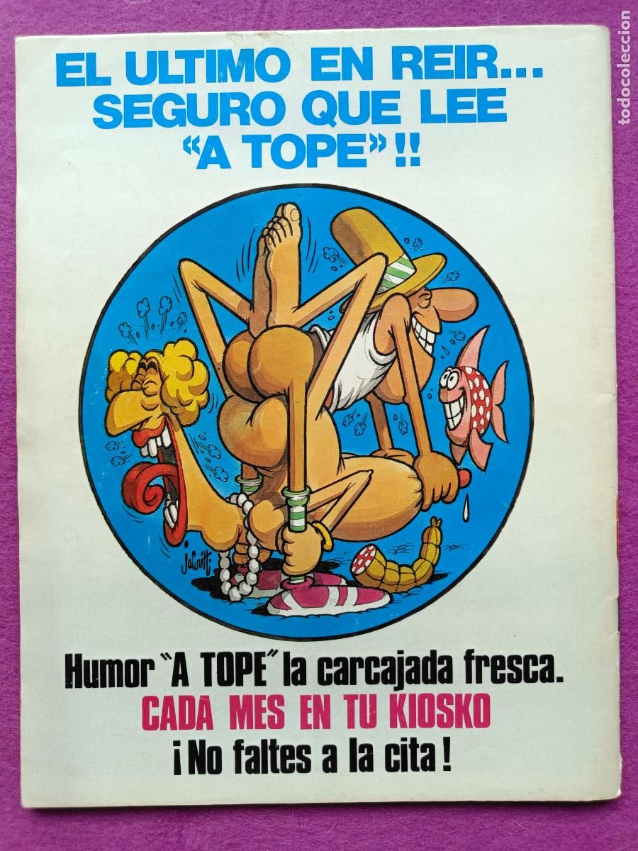 C&oacute;mics: COMIC HUMOR A TOPE N&ordm; 9 NORMA EDITORIAL 1982 - Foto 2