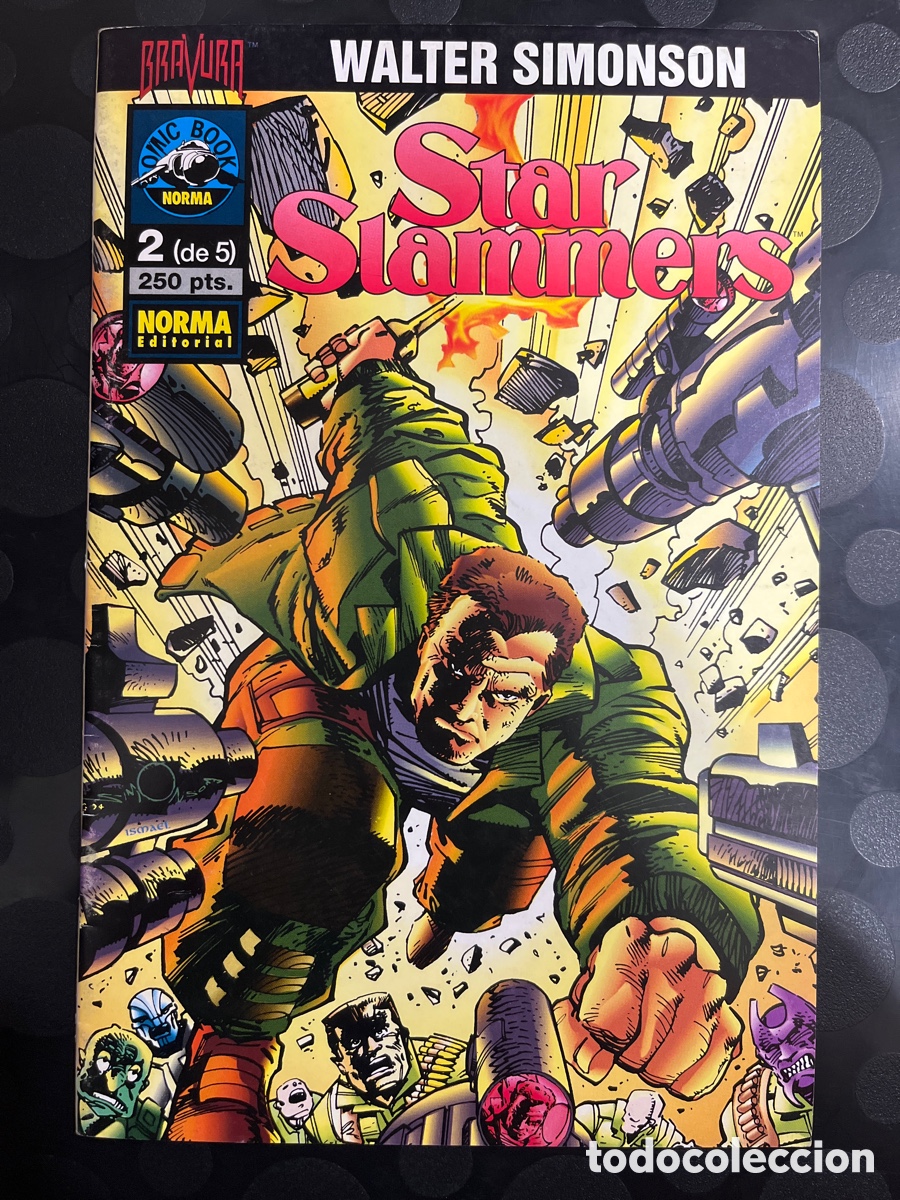 C&oacute;mics: STAR SLAMMERS N.2 de WALTER SIMONSON LINEA COMIC BOOK NORMA BRAVURA ( 1995/1997 )