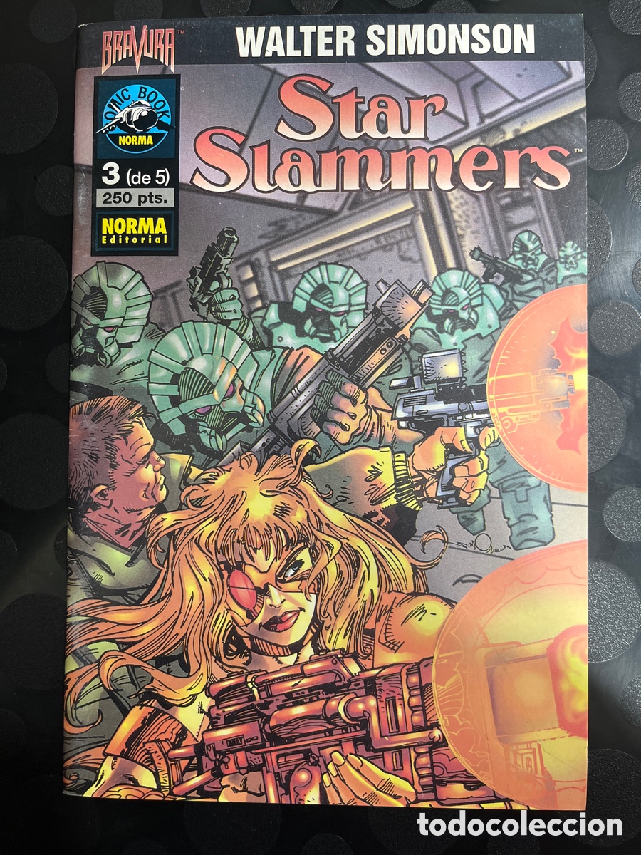 C&oacute;mics: STAR SLAMMERS N.3 de WALTER SIMONSON LINEA COMIC BOOK NORMA BRAVURA ( 1995/1997 )