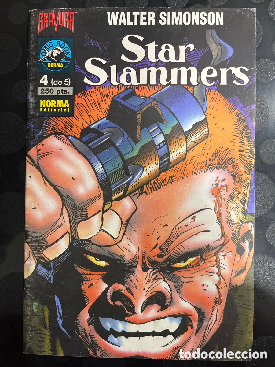 C&oacute;mics: STAR SLAMMERS N.4 de WALTER SIMONSON LINEA COMIC BOOK NORMA BRAVURA ( 1995/1997 )