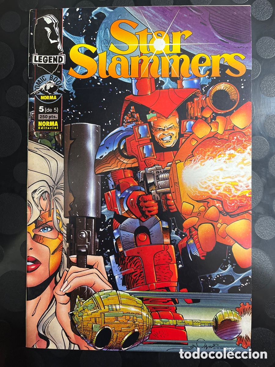 C&oacute;mics: STAR SLAMMERS N.5 de WALTER SIMONSON LINEA COMIC BOOK NORMA BRAVURA ( 1995/1997 )