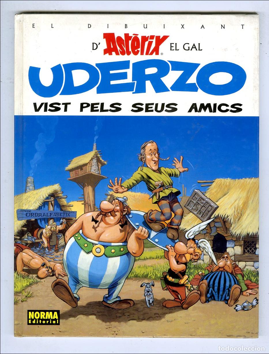 C&oacute;mics: Ast&egrave;rix Uderzo Vist Pels Seus Amics (Norma, 1997)