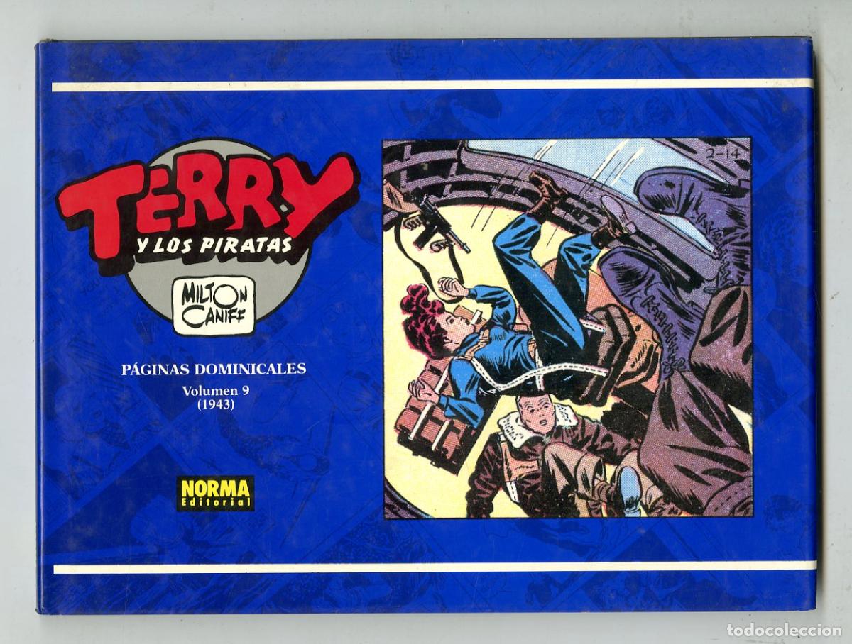 C&oacute;mics: Terry y los Piratas P&aacute;ginas Dominicales Vol.9 (Norma, 1943) - Milton Caniff
