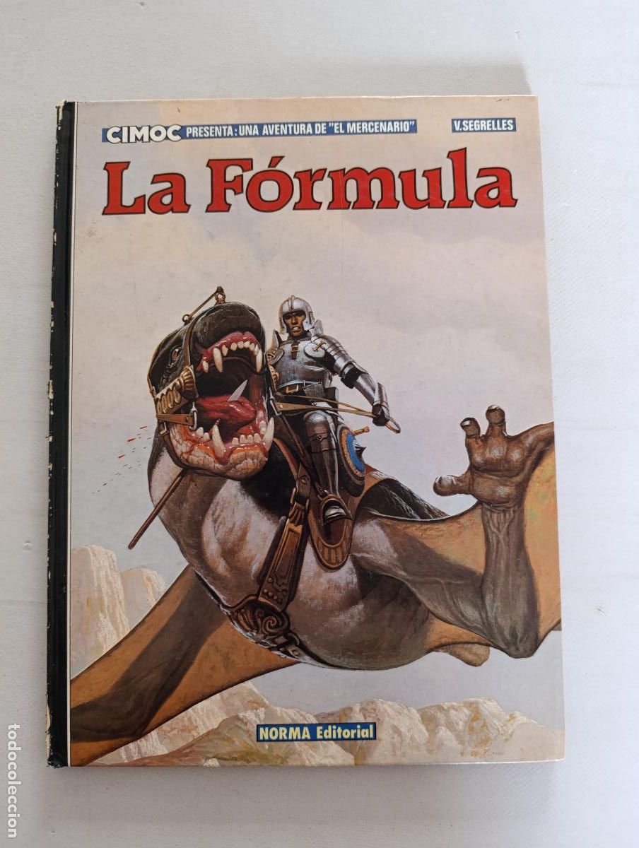 C&oacute;mics: LA FORMULA - V. SEGRELLES - CIMOC PRESENTA UNA AVENTURA DEL MERCENARIO - NORMA - TAPA DURA (IQ)