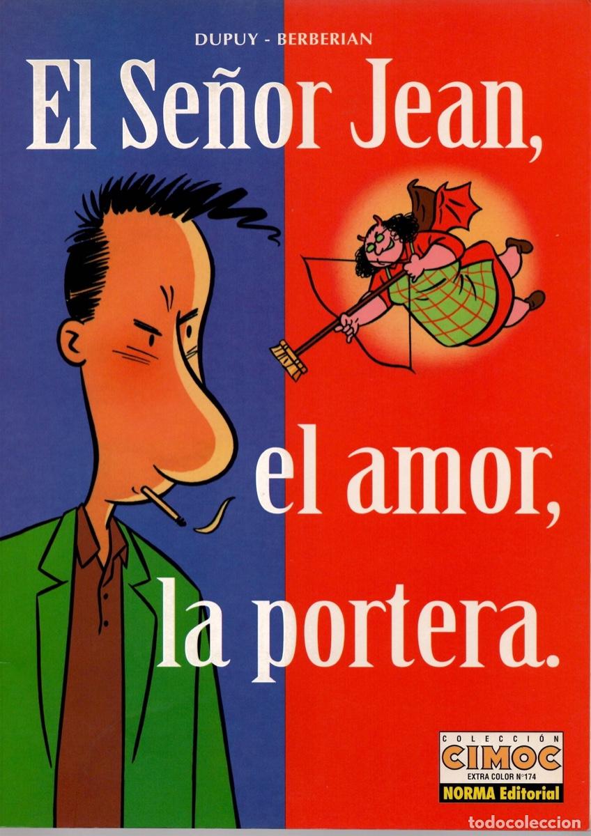 C&oacute;mics: EL SE&Ntilde;OR JEAN, EL AMOR, LA PORTERA. DUPUY - BERBERIAN. COLECCION CIMOC EXTRA COLOR N&ordm; 174