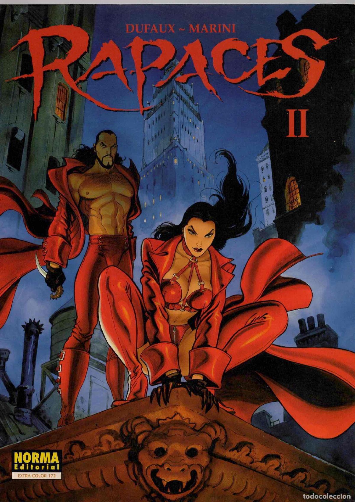 C&oacute;mics: RAPACES II. DUFAUX - MARINI. EXTRA COLOR N&ordm; 172. NORMA, 2001. 2&ordf; EDICION