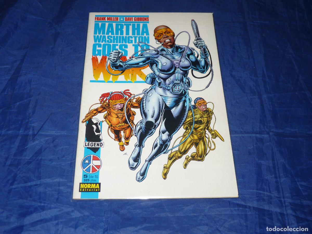 C&oacute;mics: MARTA WASHINGTON GOES TO WAR #5 DE 5 MUY BUEN ESTADO OREFSLL