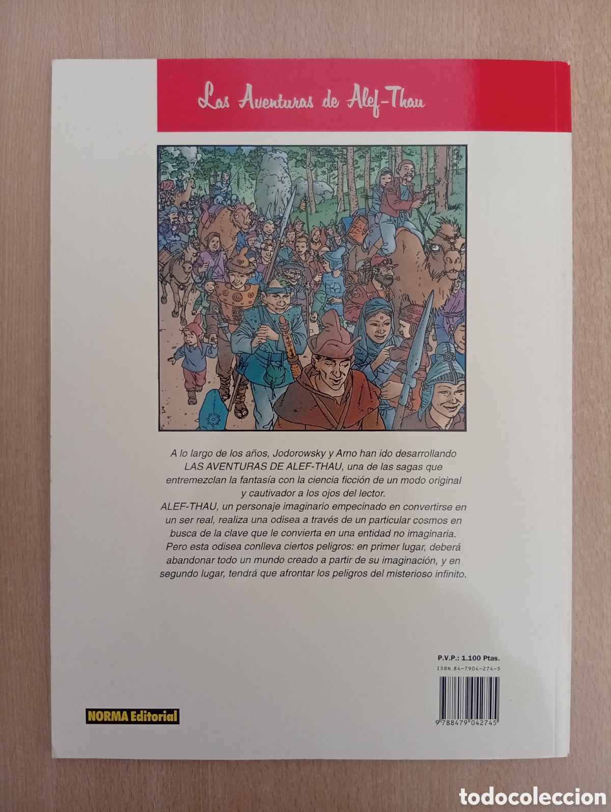 C&oacute;mics: LAS AVENTURAS DE ALEF-THAU VII. Jodorowsky/Arno - Foto 2