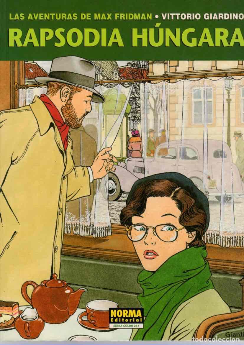 C&oacute;mics: LAS AVENTURAS DE MAX FRIDMAN. RAPSODIA HUNGARA. VITTORIIO GIARDINO. EXTRA COLOR 214
