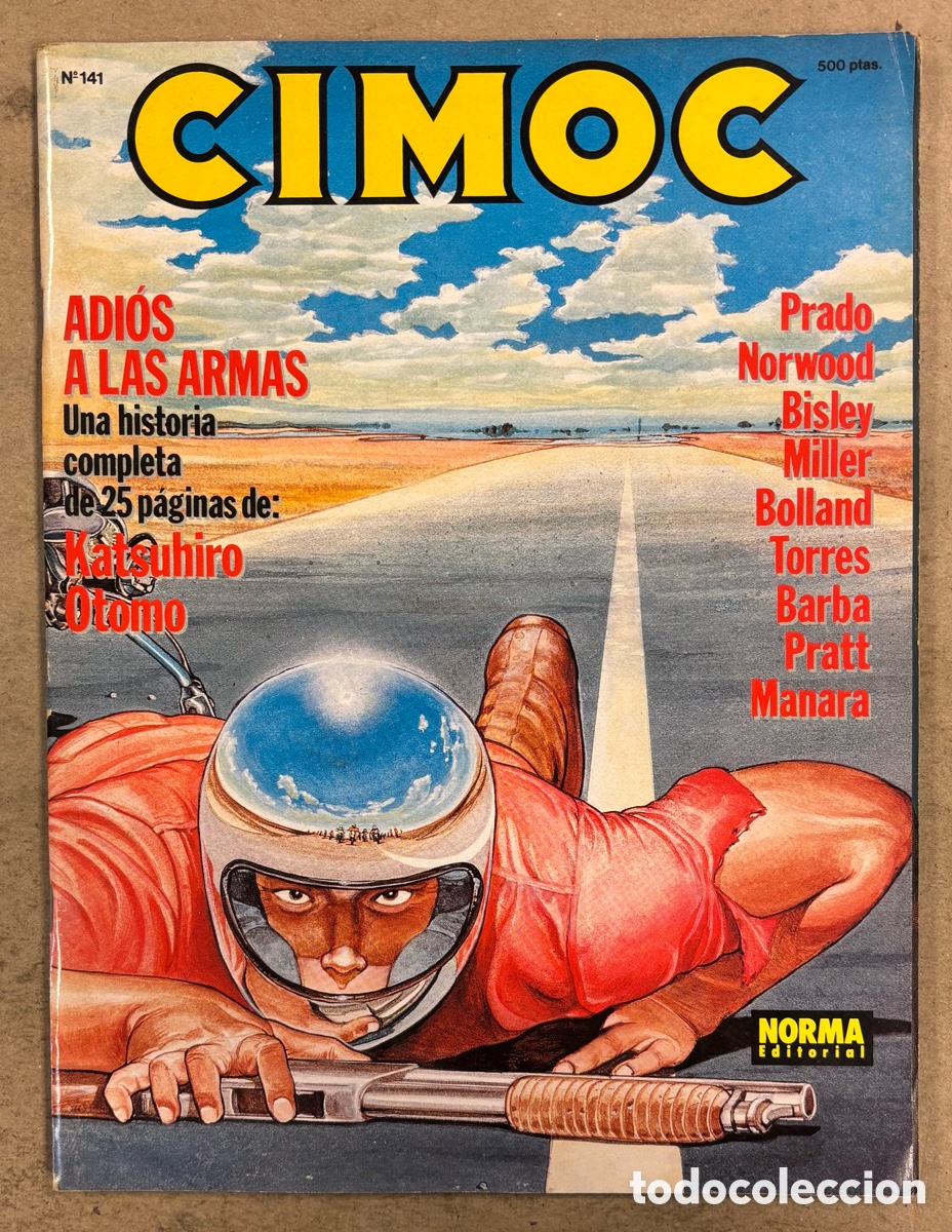 C&oacute;mics: CIMOC N&deg; 141 (NORMA EDITORIAL). KATSUHIRO OTOMO, PRADO, NORWOOD, BISLEY, MILLER, PRATT,