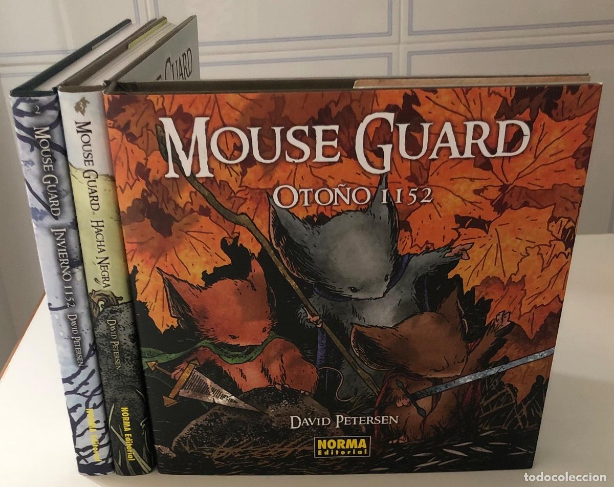 C&oacute;mics: Mouse guard 1 al 3 completa. David petersen. Norma 2014 2 edici&oacute;n