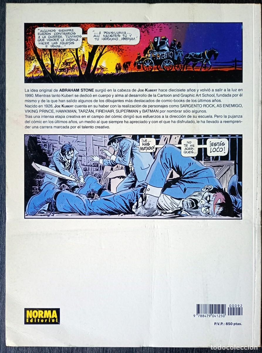 C&oacute;mics: Joe Kubert . Abraham Stone. Ratas de ciudad - Foto 2