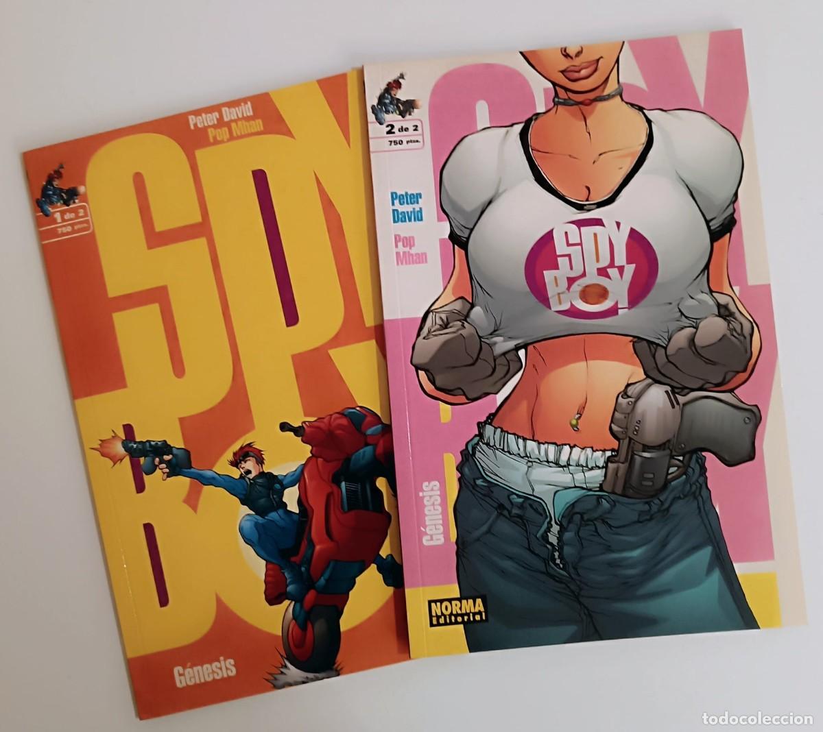 C&oacute;mics: SpyBoy: G&eacute;nesis (Colecci&oacute;n Completa 1 y 2) - Norma Editorial - Peter David