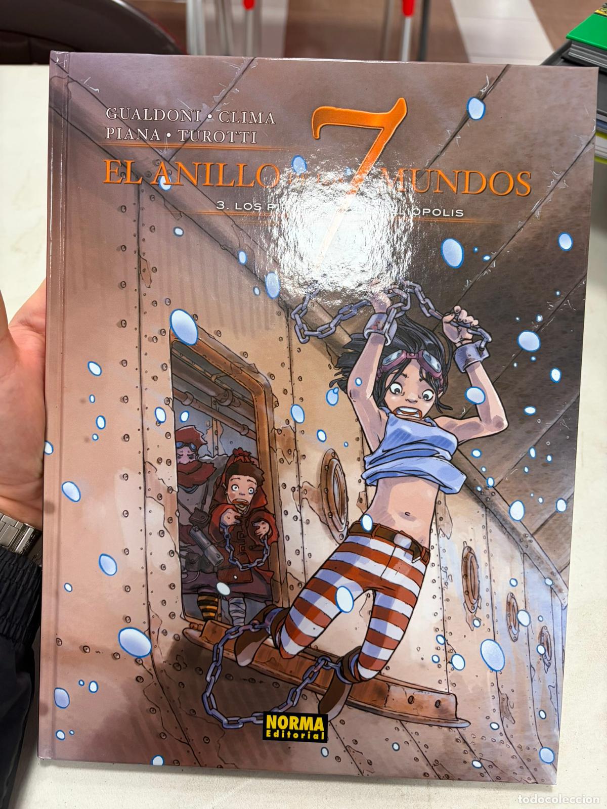 C&oacute;mics: EL ANILLO DE LOS 7 MUNDOS 1 A 3 (COMPLETA), DE GUALDONI Y VV AA (NORMA)