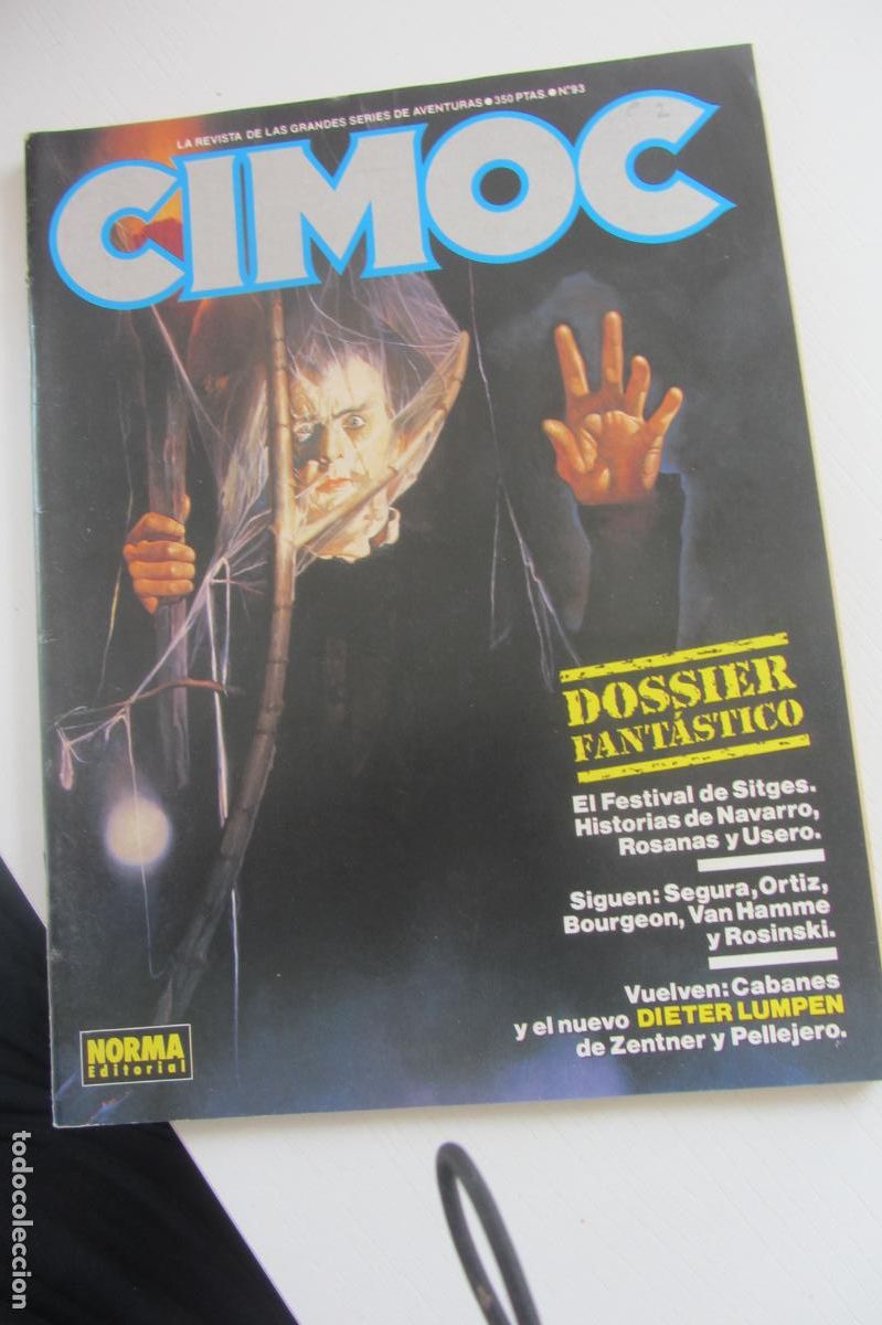 C&oacute;mics: CIMOC 93 - VAN HAMME, JOSE ORTIZ, PELLEJERO, MAX CABANES, BOURGEON... NORMA ARX75