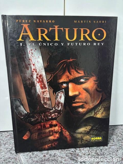 C&oacute;mics: ARTURO N&ordm; 1 : EL UNICO Y FUTURO REY. PEREZ NAVARRO Y MARTIN SAURI. NORMA EDITORIAL, 2010