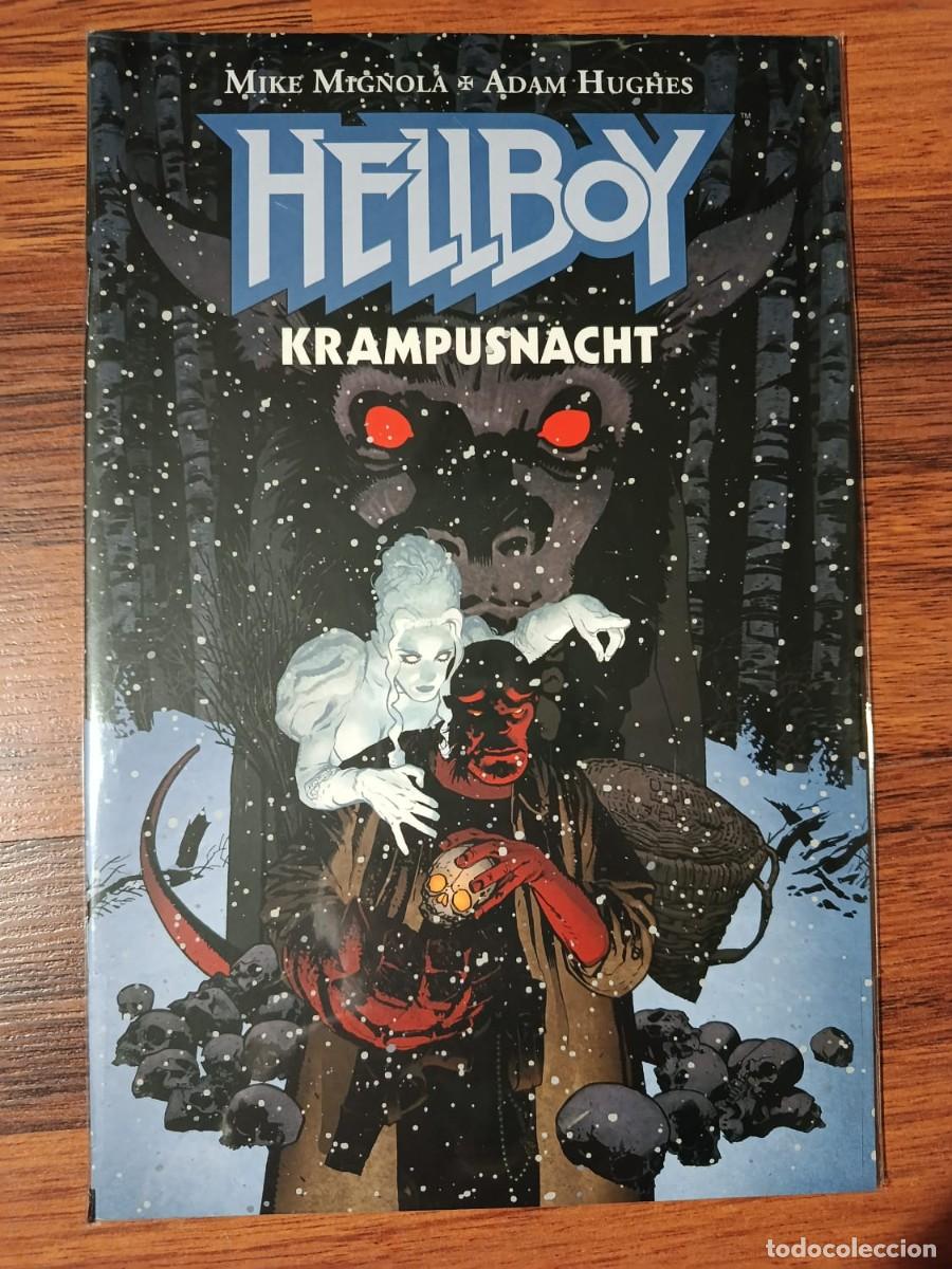 C&oacute;mics: HELLBOY. KRAMPUSNACHT. Mike Mignola, Adam Hughes. Norma Editorial