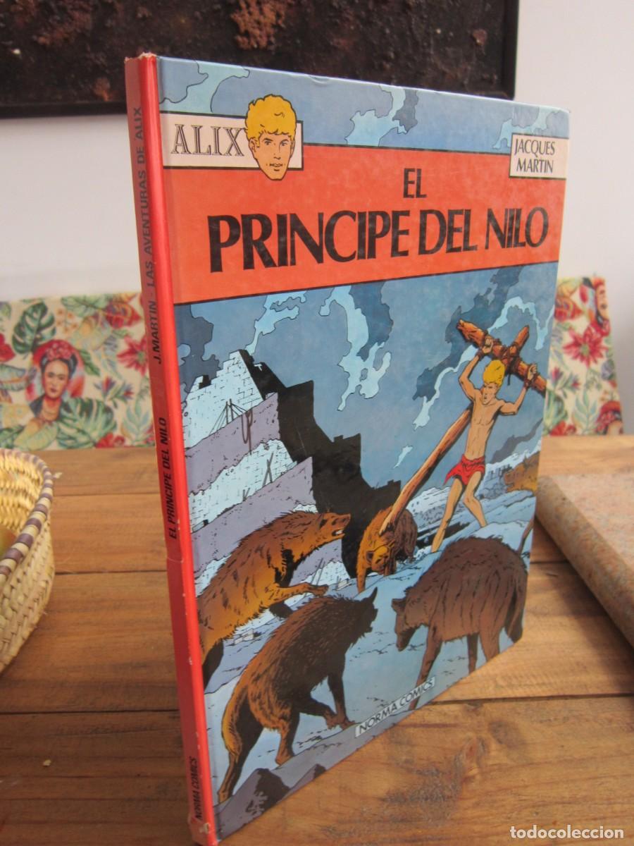 C&oacute;mics: LAS AVENTURAS DE ALIX. EL PRINCIPE DEL NILO. JACQUES MARTIN. NORMA COMICS 1982