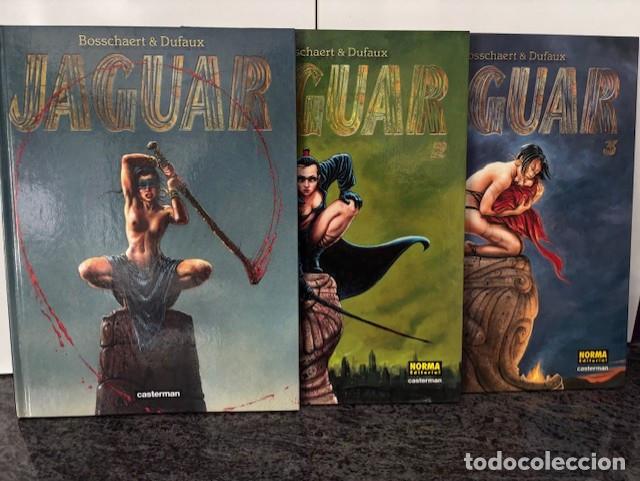 C&oacute;mics: JAGUAR. NUMEROS 1-2-3. BOSSCHAERT DUFAUX . SERIE COMPLETA. CASTERMAN - NORMA ED. 2002-2005