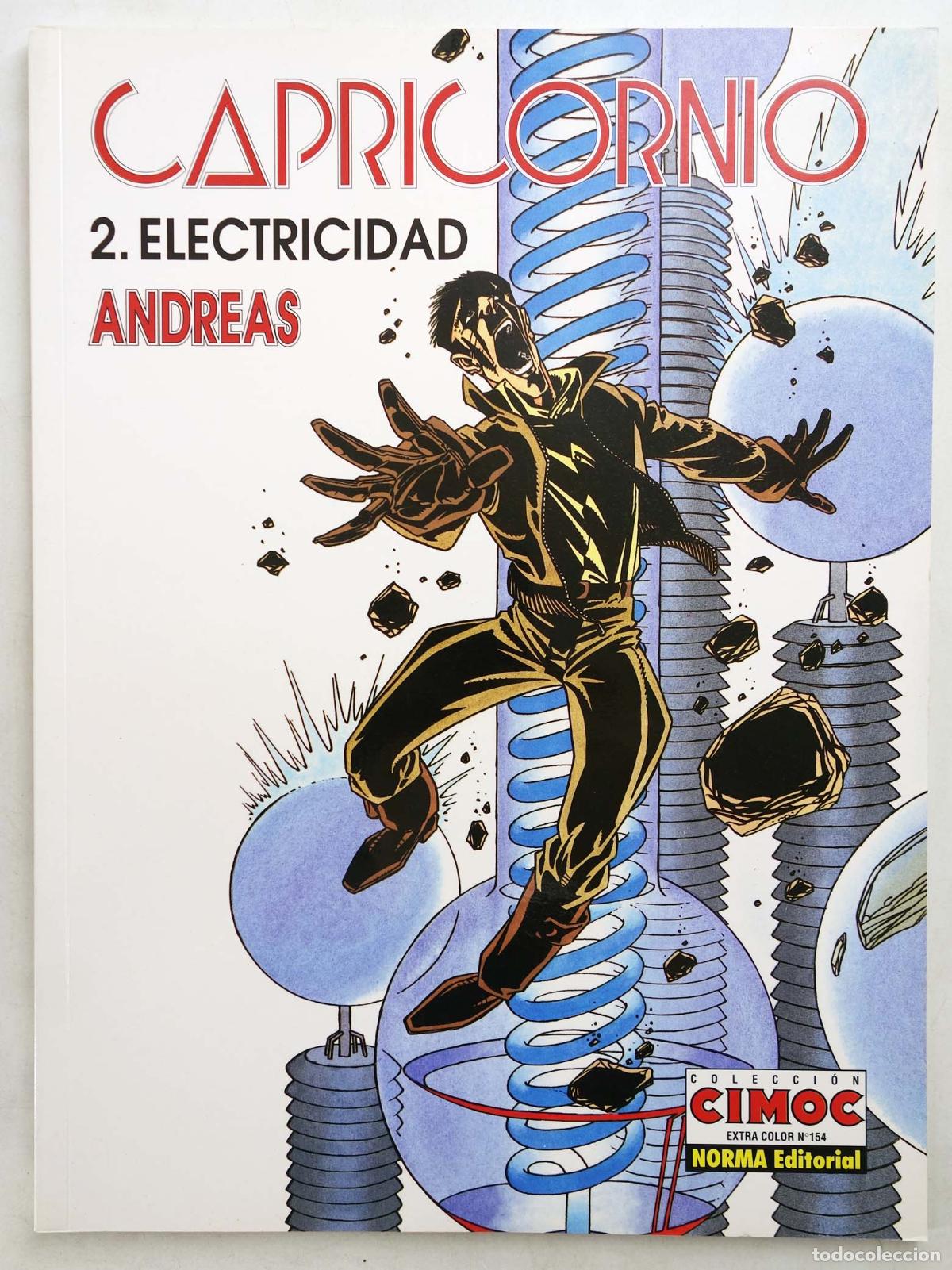 C&oacute;mics: CIMOC EXTRA COLOR 154. CAPRICORNIO 2. ELECTRICIDAD (Andreas) Norma, 1999