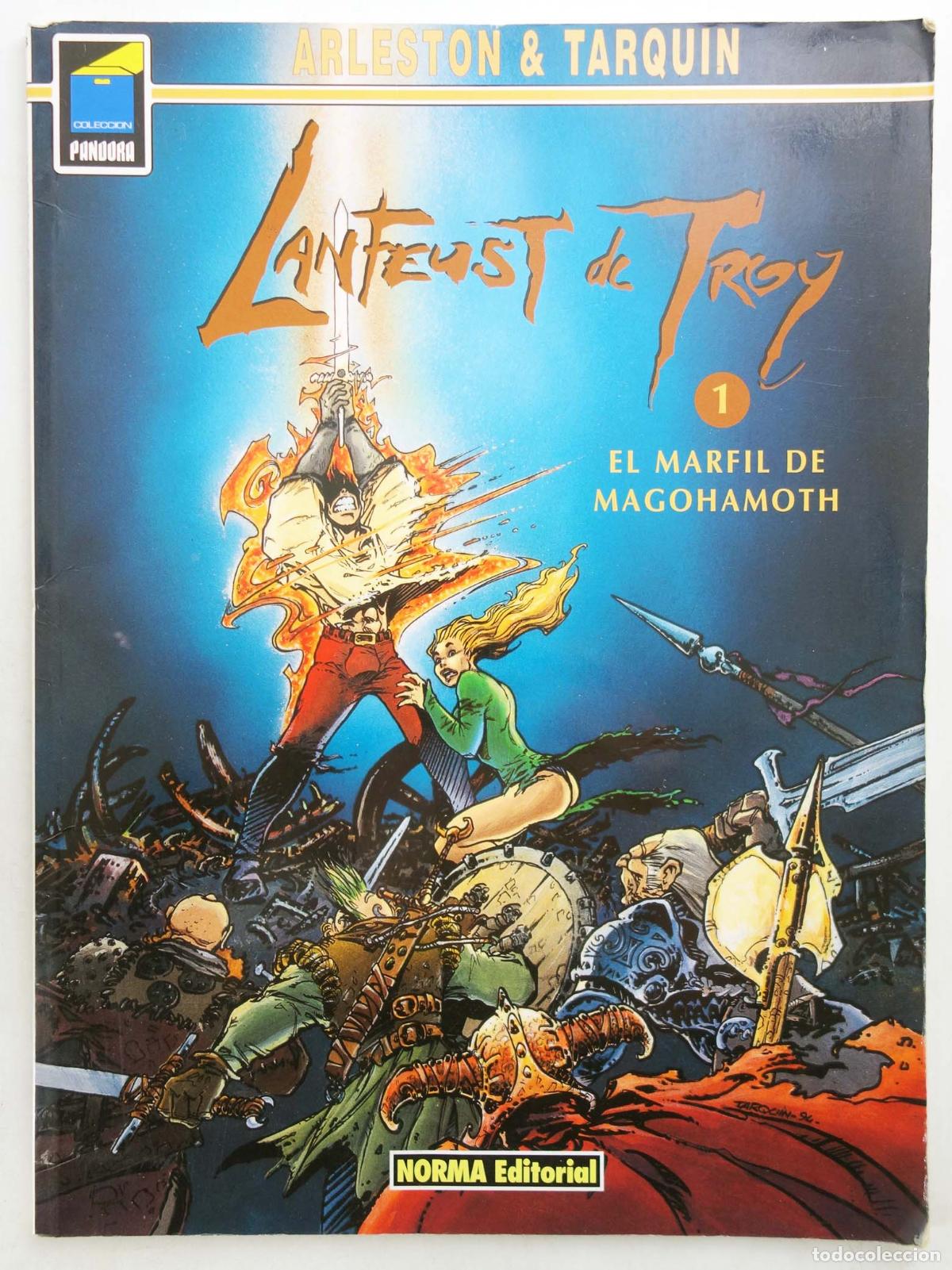 C&oacute;mics: COLECCI&Oacute;N PANDORA 58. LANFEUST DE TROY 1. EL MARFIL DE MAGOHAMOTH (Arleston/Didier Tarquin) 1996