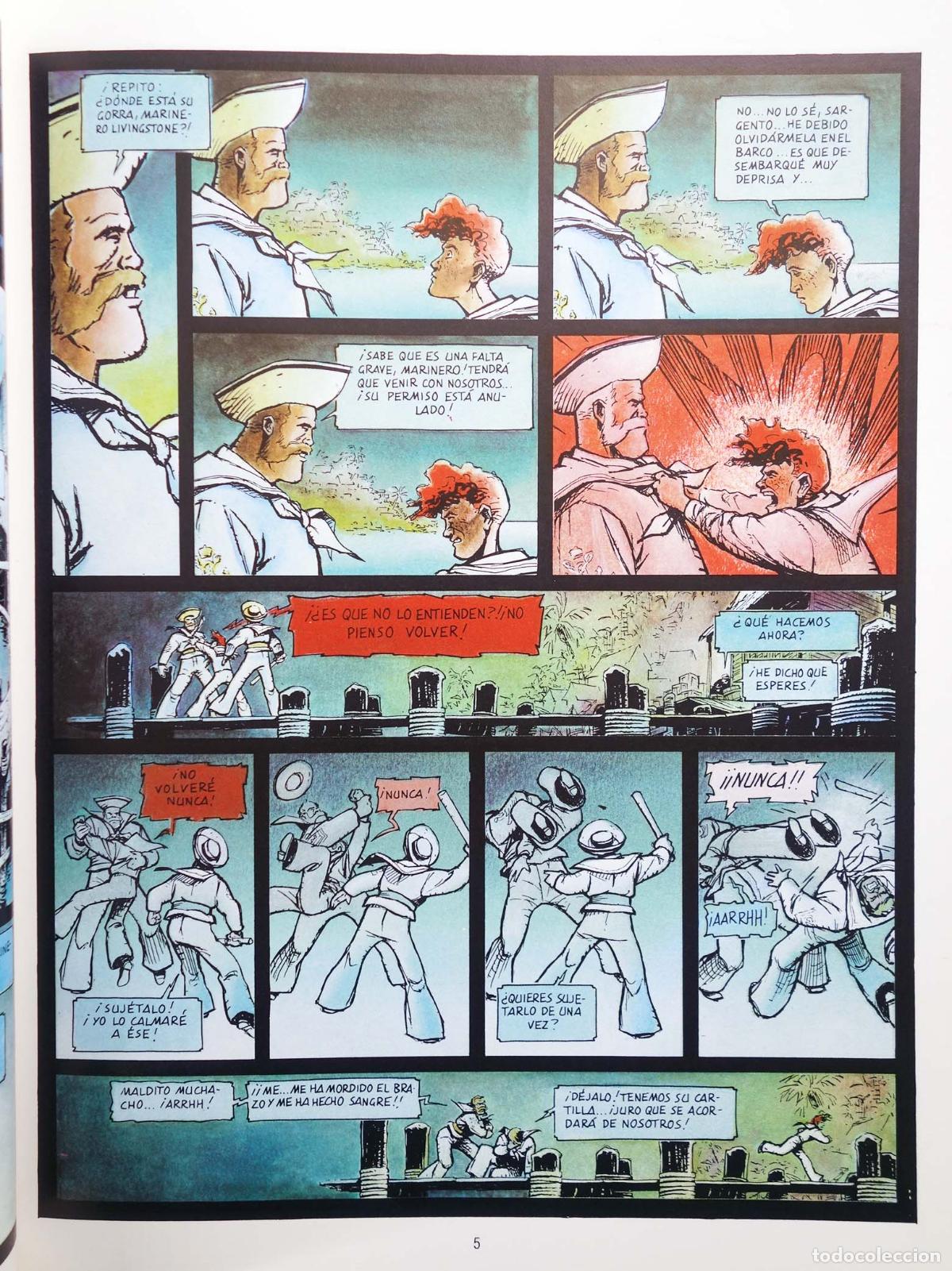 C&oacute;mics: COLECCI&Oacute;N PANDORA 24. EL HOMBRE DE JAVA 1. REBELDE (Gabrion) Norma, 1991 - Foto 4
