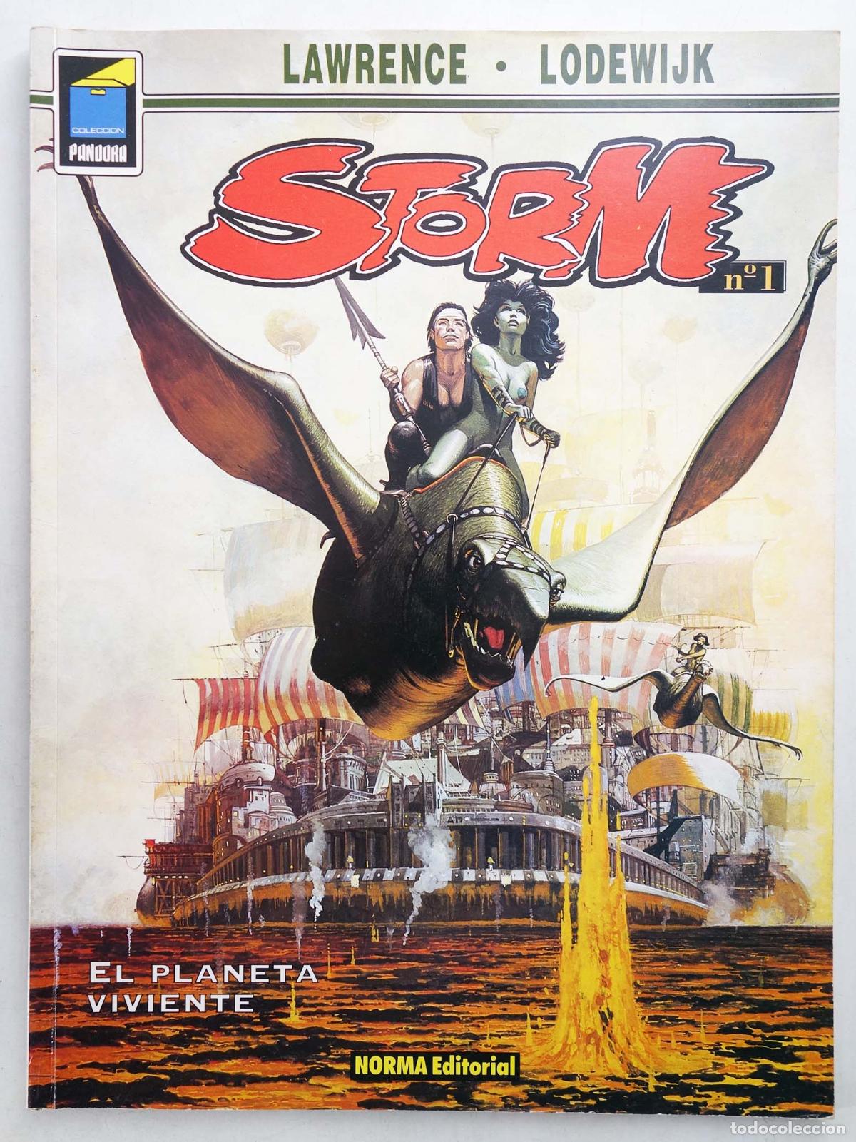 C&oacute;mics: COLECCI&Oacute;N PANDORA 59. STORM 1. EL PLANETA VIVIENTE (Martin Lodewijk/Don Lawrence) Norma, 1996