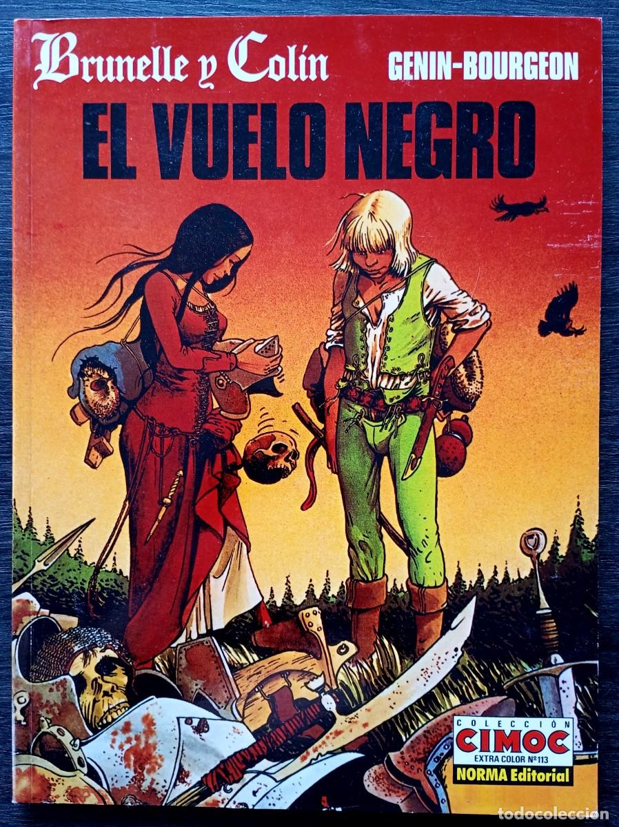 C&oacute;mics: Genin - Bourgeon . Brunelle y Collin. El vuelo negro