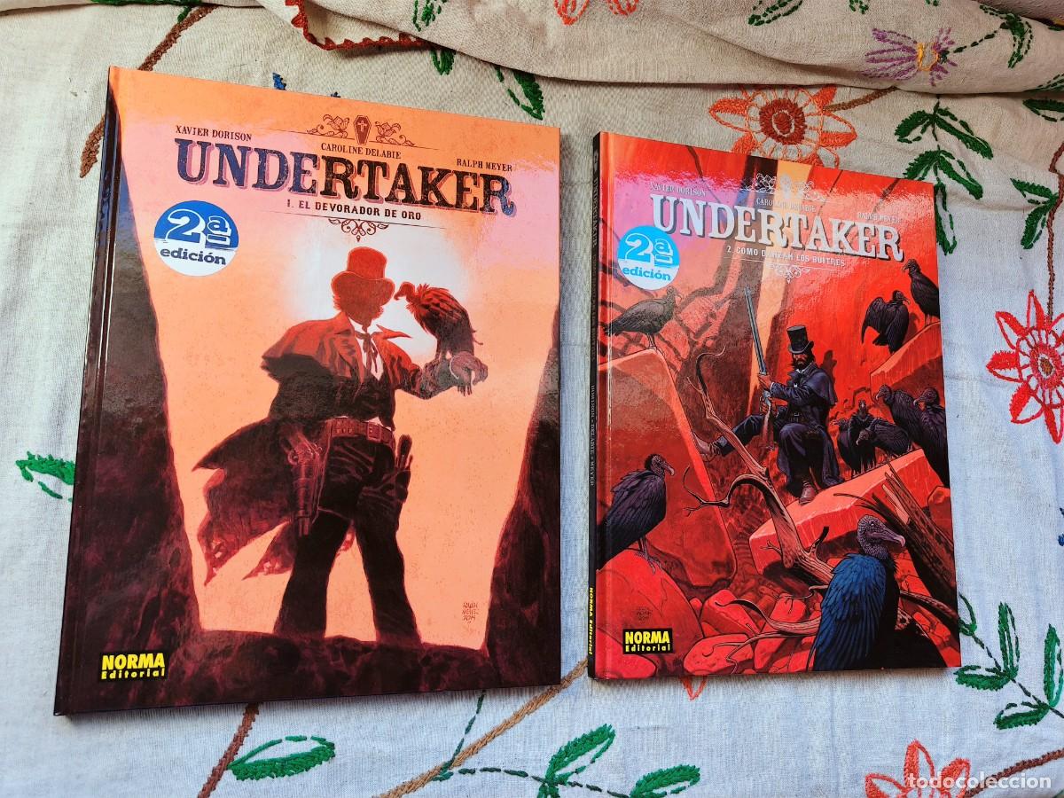 C&oacute;mics: Undertaker. Tomos 1- El devorador de oro y 2- Como danza los buitres. Xavier Dorison. Norma