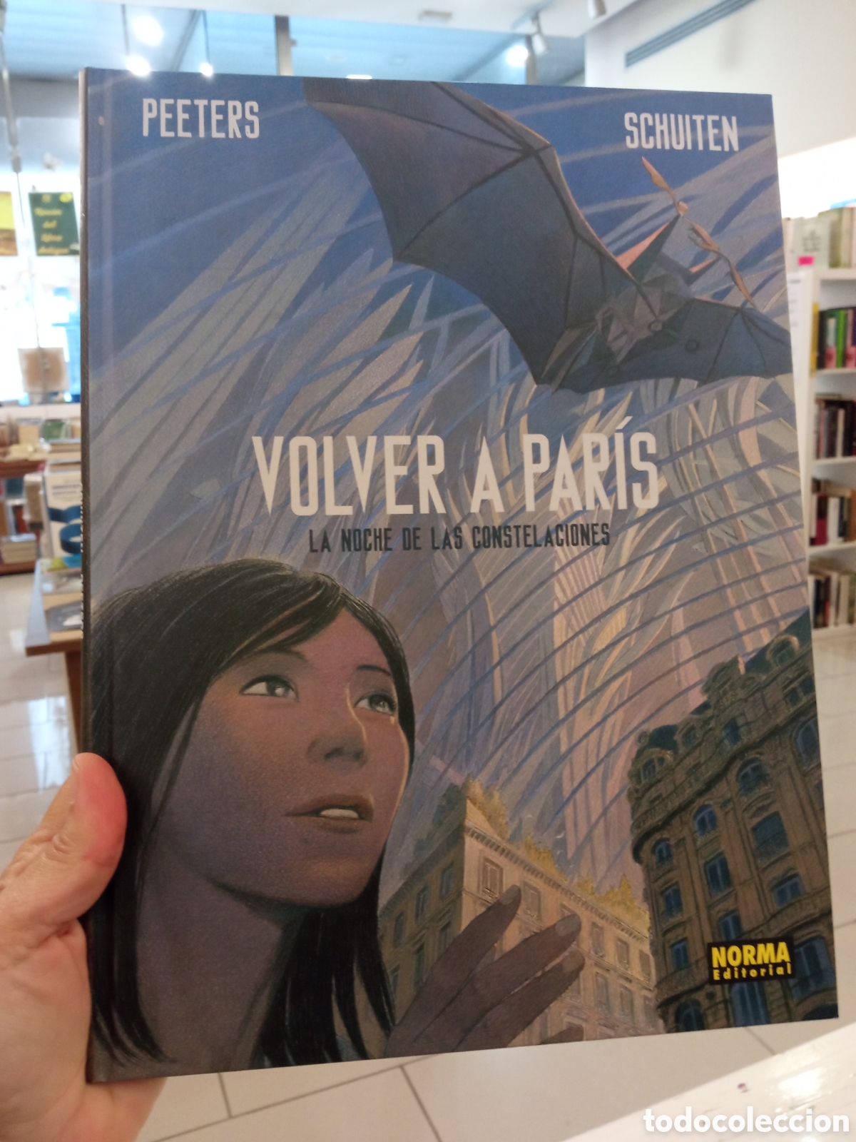 C&oacute;mics: C&oacute;mics. VOLVER A PAR&Iacute;S 2. LA NOCHE DE LAS CONSTELACIONES - Benoit Peeters/Fran&ccedil;ois Schuit (Carton&eacute;)