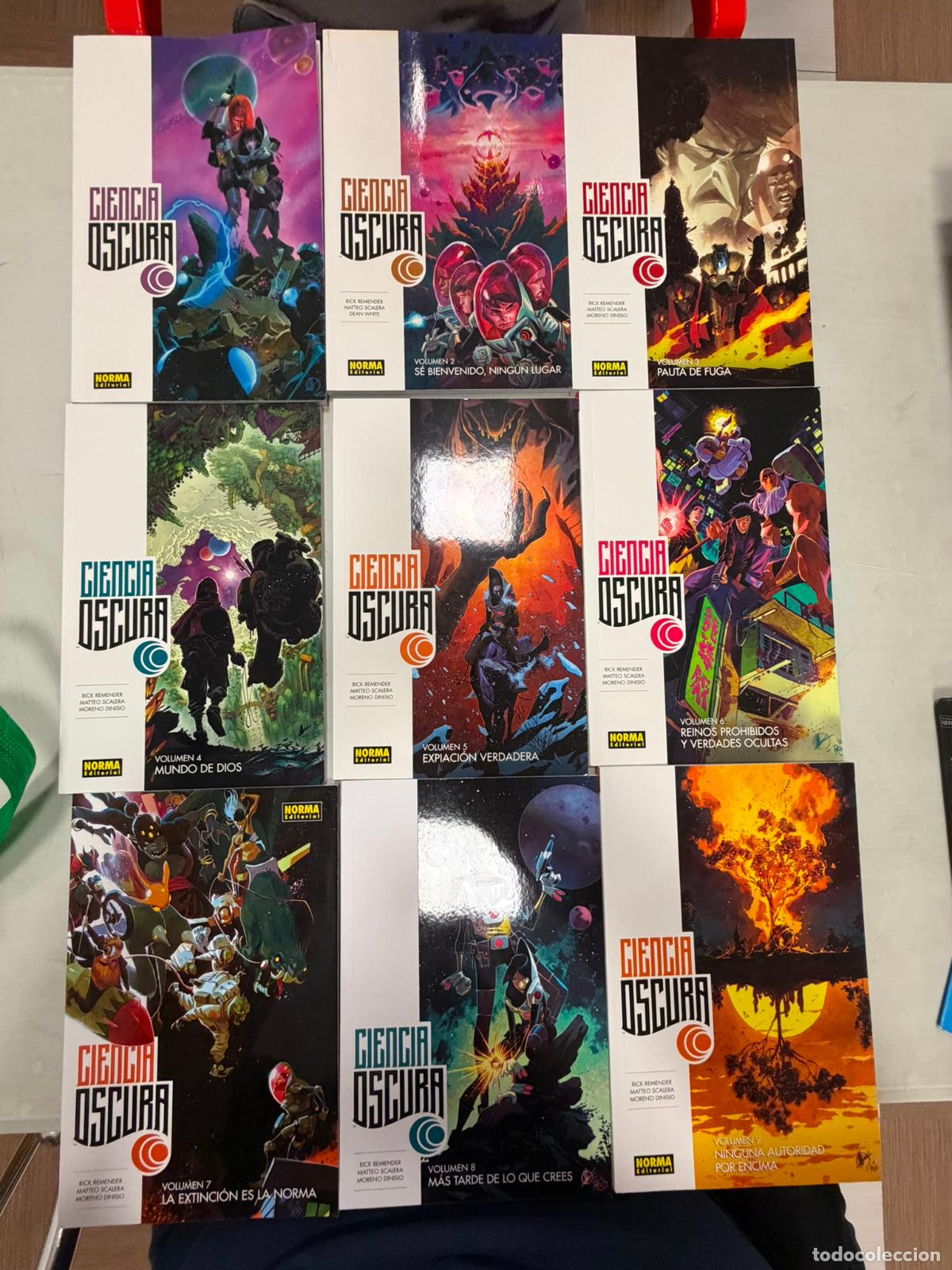 C&oacute;mics: Ciencia Oscura. Norma Editorial Completa. 1 al 9. Completa