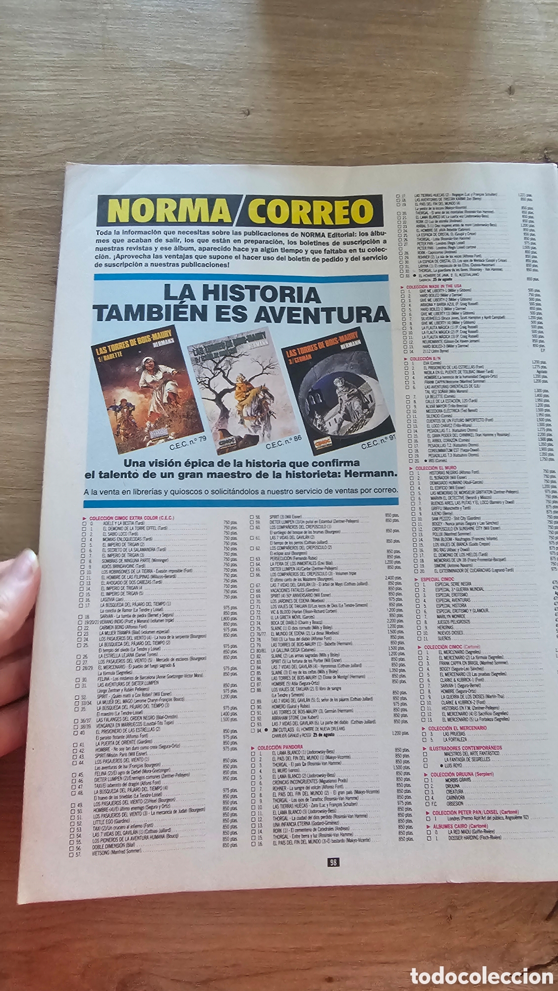 C&oacute;mics: Revista C&oacute;mic Cimoc n&uacute;mero 138. - Foto 12